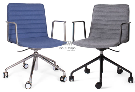 : SILLA OPERATIVA ENEAS :: Equilibrio Modular - Amplio catalogo en muebles y mobiliario de oficina para todo Mexico.